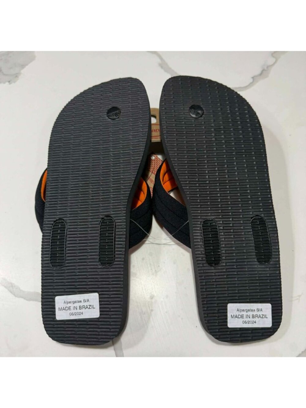 Havaianas Unisex Urban Print Flip Flop Sandals Black US 10 - Picture 4 of 5